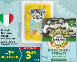 Billa Pasta Angebot