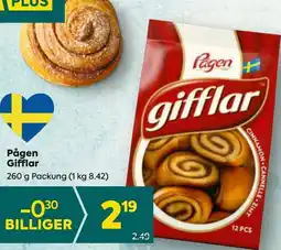 Billa Pågen Gifflar Angebot