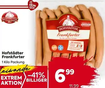 Billa Frankfurter Angebot