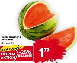 Billa Wassermelone kernarm Angebot