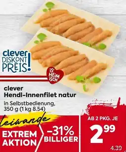 Billa Hendl-Innenfilet natur Angebot