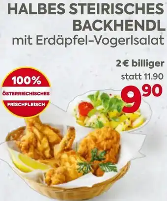 Billa Backhendl Angebot