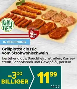 Billa Grillplatte classic Angebot