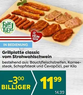 Billa Grillplatte classic Angebot