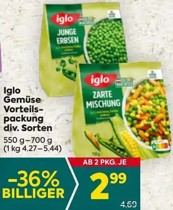 Billa Gemüse Angebot