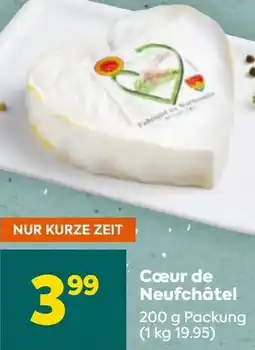 Billa Cœur de Neufchâtel Angebot