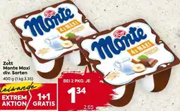 Billa Monte Maxi Angebot