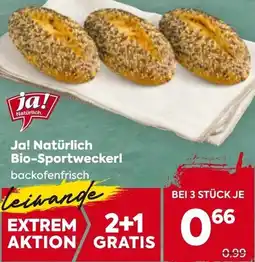 Billa Bio-Sportweckerl Angebot