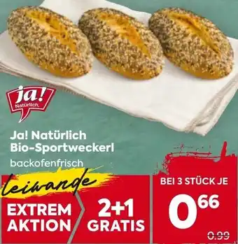 Billa Bio-Sportweckerl Angebot