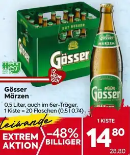 Billa Gösser Märzen Angebot