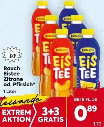 Billa Eistee Zitrone od. Pfirsich Angebot
