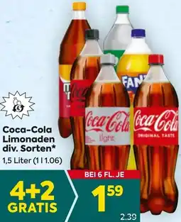 Billa Limonaden Angebot