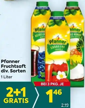 Billa Fruchtsaft Angebot