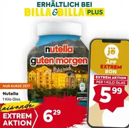 Billa Nutella Angebot