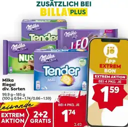Billa Riegel Angebot