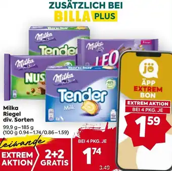 Billa Riegel Angebot
