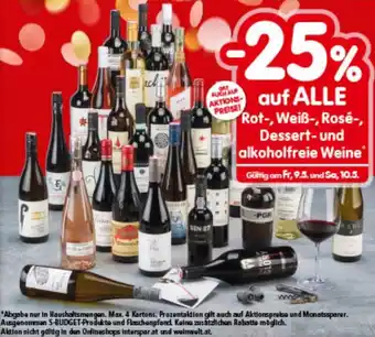 Interspar auf ALLE Rot-, Weiß-, Rosé-, Dessert- und alkoholfreie Weine Angebot