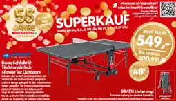 Interspar Tischtennistisch Angebot