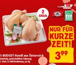 Interspar S-BUDGET Hendl aus Österreich Angebot