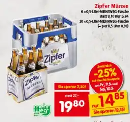 Interspar Zipfer Märzen Angebot