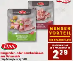 Interspar Burgunder- oder Rauchschinken aus Österreich Angebot