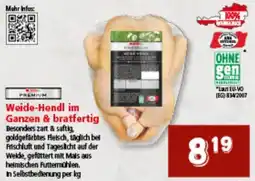 Interspar Weide-Hendl im Ganzen & bratfertig Angebot