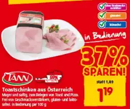 Interspar Toasts chinken aus Österreich Angebot