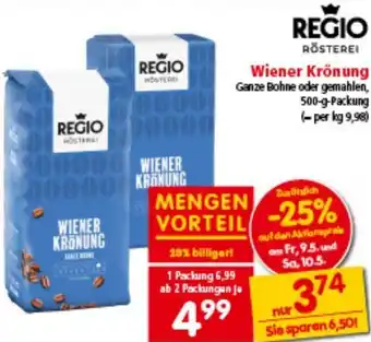 Interspar Wiener Krönung Angebot