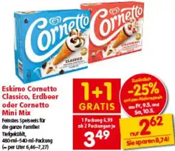 Interspar Cornetto Classico, Erdbeer oder Cornetto Mini Mix Angebot
