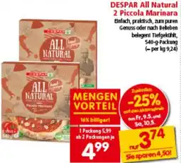 Interspar All Natural 2 Piccola Marinara Angebot
