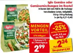Interspar Gemüse oder Gemüsemischungen Angebot