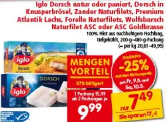 Interspar Dorsch natur oder paniert Angebot