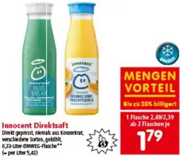 Interspar Direktsaft Angebot