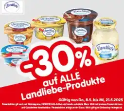 Interspar auf ALLE Landliebe-Produkte Angebot