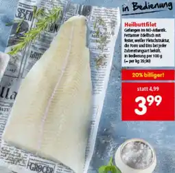Interspar Heilbuttfilet Angebot