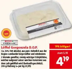Interspar Löffel Gorgonzola D.O.P. Angebot