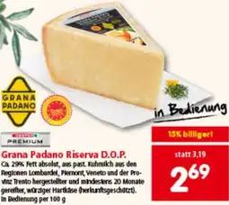 Interspar Grana Padano Riserva D.O.P. Angebot