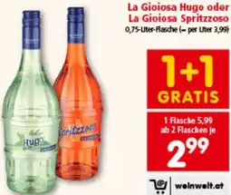 Interspar Hugo oder Spritzzoso Angebot
