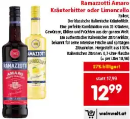 Interspar Kräuterbitter oder Limoncello Angebot