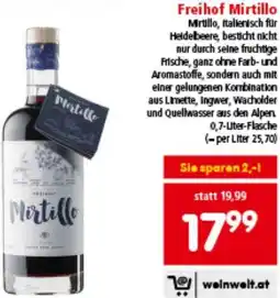 Interspar Freihof Mirtillo Angebot