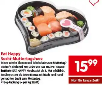 Interspar Eat Happy Sushi-Muttertagsherz Angebot