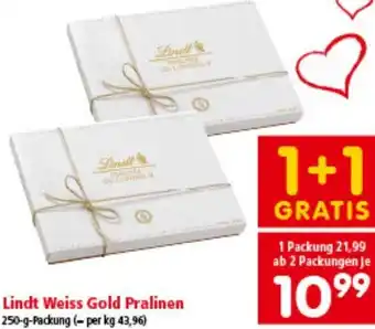 Interspar Weiss Gold Pralinen Angebot