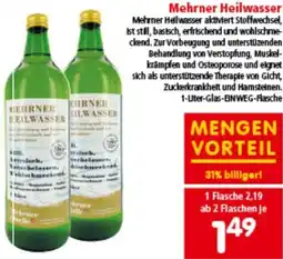 Interspar Heilwasser Angebot