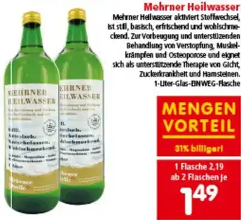 Interspar Heilwasser Angebot