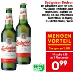 Interspar Budweiser Budvar Angebot