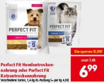 Interspar Hundentrocken- nahrung oder Perfect Fit Angebot