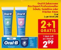 Interspar Zahncreme Pro-Expert Professioneller Schutz, Sensitive oder Frischer Atem Angebot