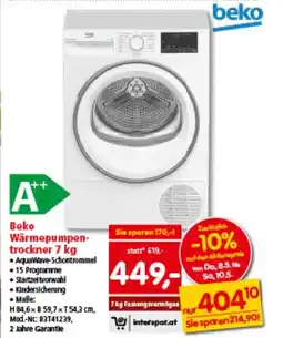 Interspar Wärmepumpen- trockner Angebot