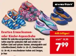 Interspar Erwachsenen- oder Kinder-Aquaschuhe Angebot