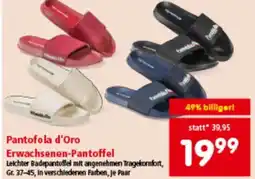 Interspar Pantofola d'Oro Erwachsenen-Pantoffel Angebot